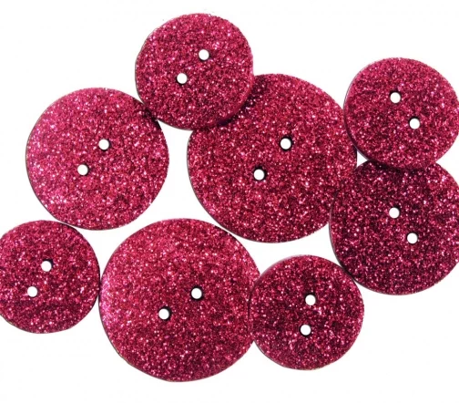 Пуговицы, "Glitter Buttons", 7 шт, арт. 550001449