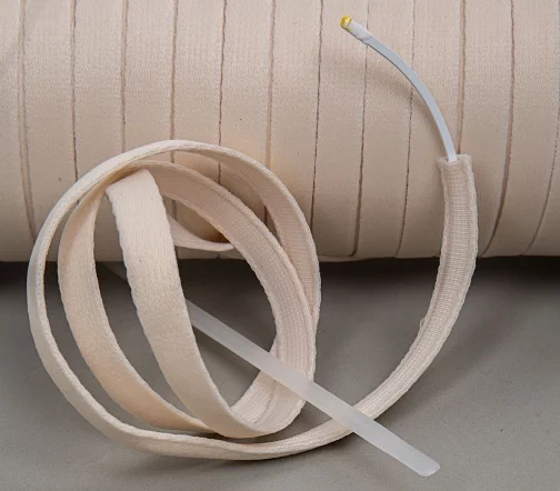 Лента тоннельная - чехол для косточек, 10мм, кремовый, 46-07103/10/крем