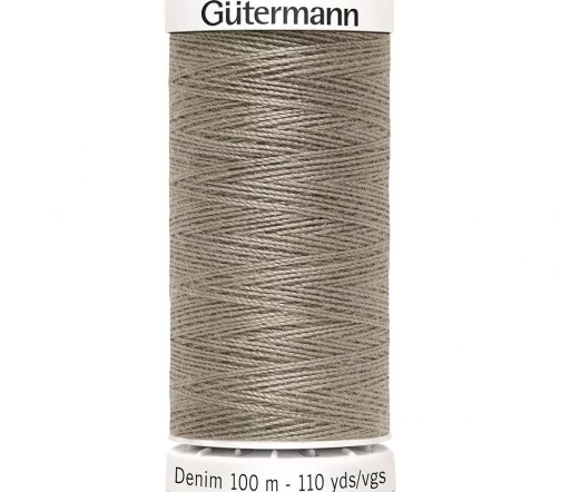 Нить Denim для джинсовой ткани, 100м, 100% п/э, цвет 2430, Gutermann 700160