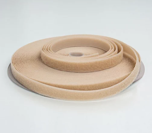 Лента контактная "петля", шир. 20 мм, цвет св.бежевый, 20089