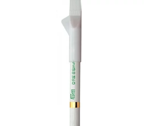 611630 Меловой карандаш со стирающей кисточкой, цвет белый, Prym