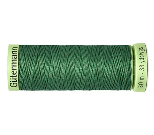 Нить Top Stitch для отстрочки, 30м, 100% п/э, цвет 931 зеленый мох, Gutermann 744506