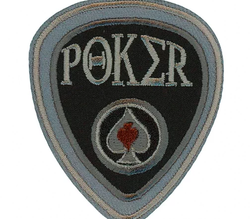 Термонаклейка HKM "POKER", 7 х 6 см, 36087