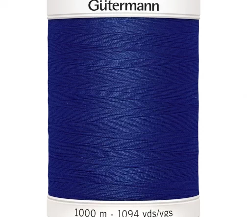 Нить Sew All для всех материалов, 1000м, 100% п/э, цвет 310 т.чернильный, Gutermann 701939