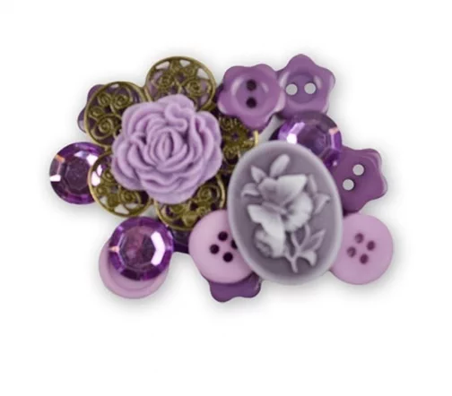 Пуговицы, Favorite Findings "Романтические мечты" 10-30 мм, 22 шт
