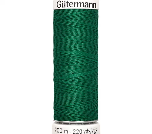 Нить Sew All для всех материалов, 200м, 100% п/э, цвет 402 изумрудно-зеленый, Gutermann 748277