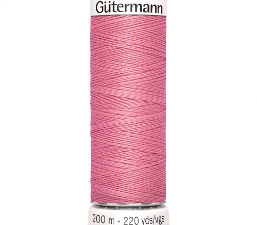 Нить Sew All для всех материалов, 200м, 100% п/э, цвет 889 нежно-розовый, Gutermann 748277