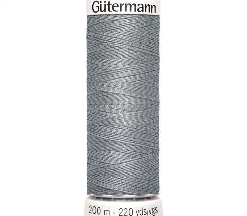 Нить Sew All для всех материалов, 200м, 100% п/э, цвет 040 пепельно-сиреневый, Gutermann 748277
