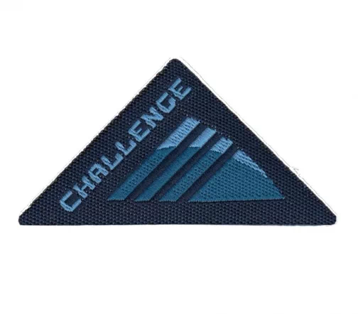 Термоаппликация Marbet "Треугольник Challenge", 4,7 х 2,5 см, цвет т.синий, 565418.С