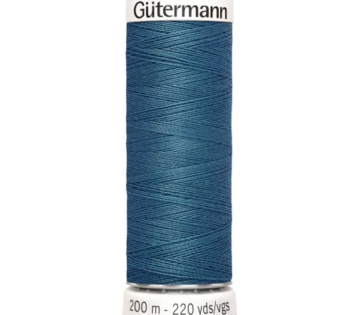 Нить Sew All для всех материалов, 200м, 100% п/э, цвет 903 серо-бирюзовый, Gutermann 748277
