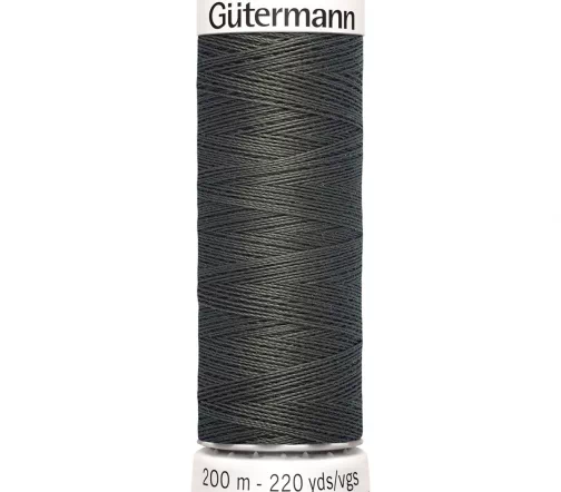Нить Sew All для всех материалов, 200м, 100% п/э, цвет 972 торфяное болото, Gutermann 748277