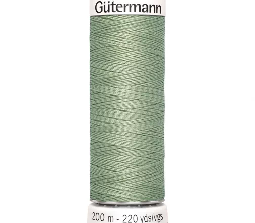 Нить Sew All для всех материалов, 200м, 100% п/э, цвет 224 перламутрово-салатный, Gutermann 748277