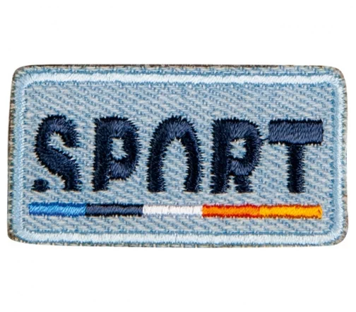 Термоаппликация HKM "SPORT" 5,3 х 2,8 см, арт. 38596