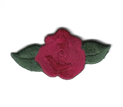 Термоаппликация Marbet "Цветок красный", 2,5 х 5 см, 569719