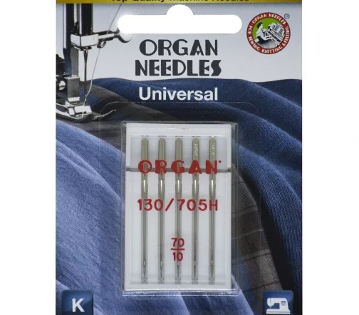 Иглы универсальные № 70 (5шт), блистер, ORGAN, 502490