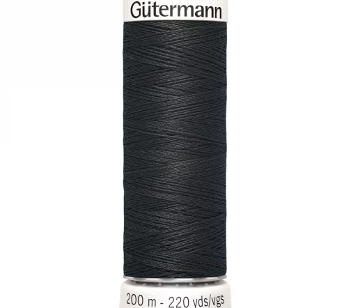 Нить Sew All для всех материалов, 200м, 100% п/э, цвет 542 т.серый, Gutermann 748277