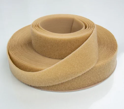 Лента контактная "петля", шир. 50 мм, цвет бежевый, 20441