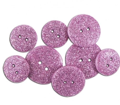Пуговицы, "Glitter Buttons", 7 шт, арт. 550001451