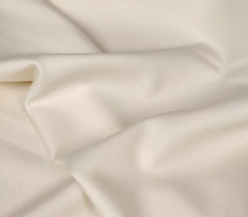 Шерсть стрейч плательная, цвет сливочный, 01082