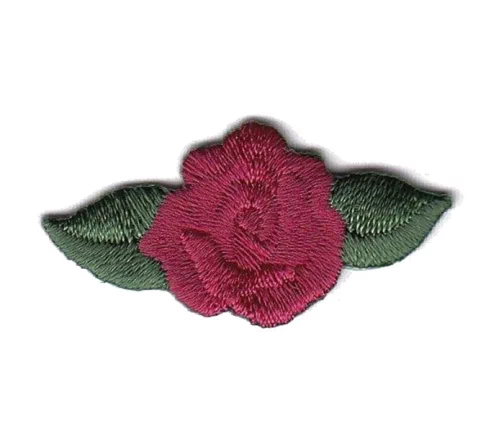 Термоаппликация Marbet "Цветок красный", 2 х 3,8 см, 569718