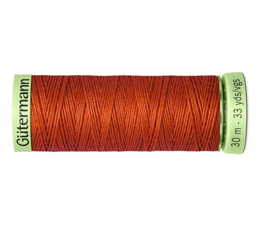 Нить Top Stitch для отстрочки, 30м, 100% п/э, цвет 589 кирпичный, Gutermann 744506