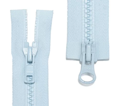 Молния YKK трактор разъёмная, 2 замка, 65см, 5мм, цвет 542, светло-голубой