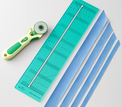 57924 Линейка для раскроя косой бейки, Clover