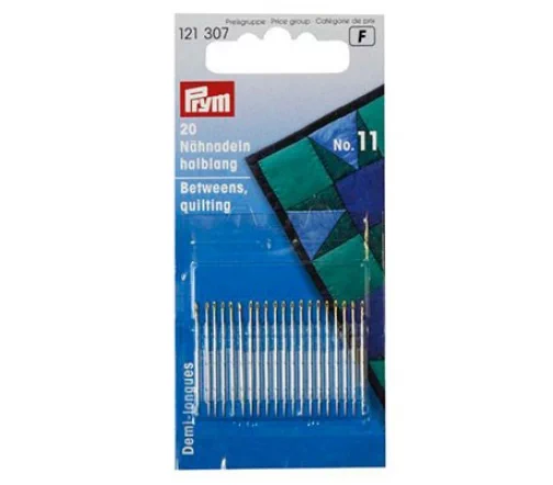 121307 Короткие иглы для шитья (сталь) №11 0,50*26 мм Prym