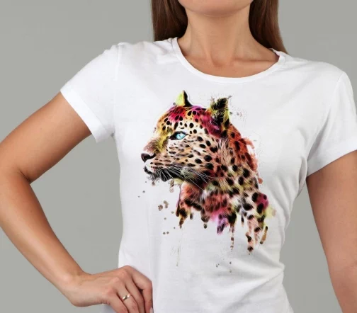 Термотрансфер "Леопард", 20х20см, 4448287