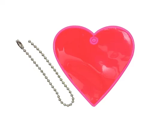 581826 Световозвращатель "Сердце" (розовый)