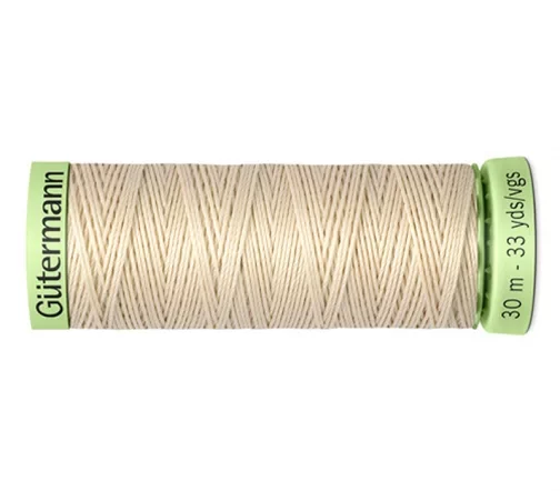 Нить Top Stitch для отстрочки, 30м, 100% п/э, цвет 169 пломбир, Gutermann 744506