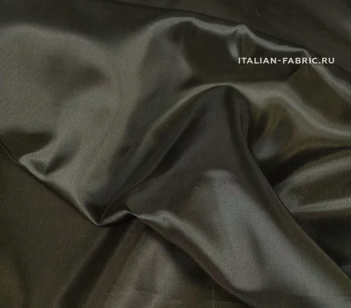 Подкладочная ткань, цвет темно-зеленый, 1062026