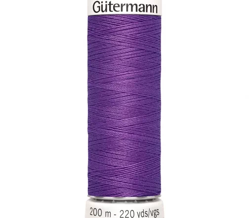 Нить Sew All для всех материалов, 200м, 100% п/э, цвет 571 красно-фиолетовый, Gutermann 748277