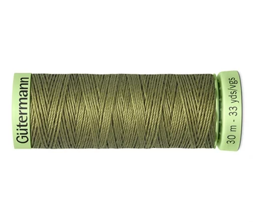Нить Top Stitch для отстрочки, 30м, 100% п/э, цвет 432 оливково-зеленый, Gutermann 744506