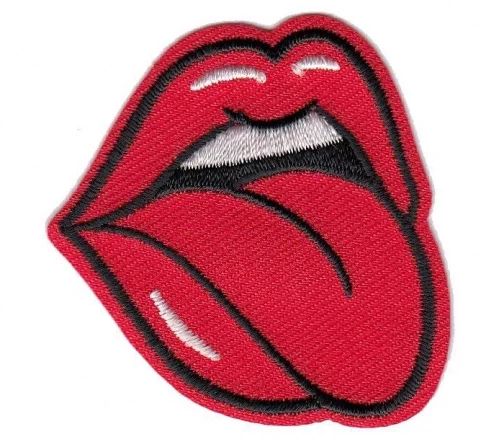 Термоаппликация "Rolling Stones", 4,7 х 5 см, арт. 565019.F