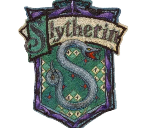 Термоаппликация "Слизерин эмблема", 8,1 x 6,4 см , арт. 37710