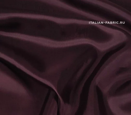 Подкладочная ткань, цвет темный баклажан, 1062028