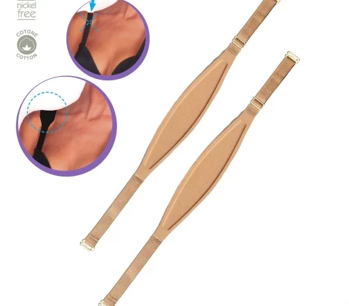 Бретельки широкие, цвет 17 (телесный)