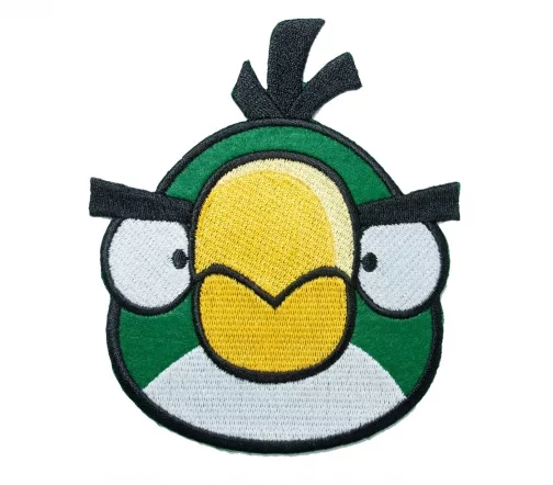 925166-1 Термоаппликация "Angry Birds GREEN" 10,2х12 см, Prym