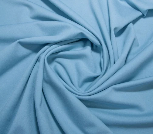 Джерси вискозное однотонное, цвет серо-голубой, 1092304-1