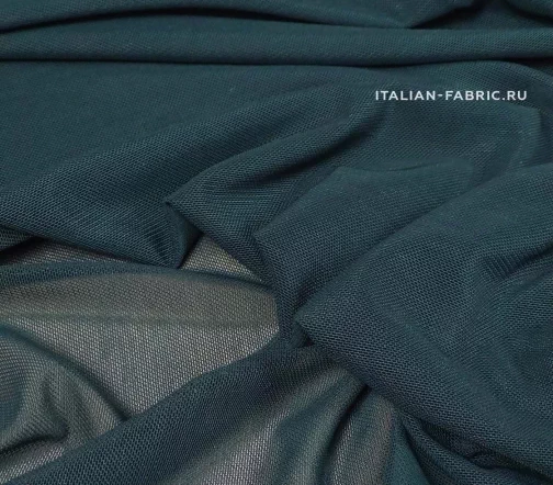 Сетка трикотажная, цвет зеленый, 01614-2