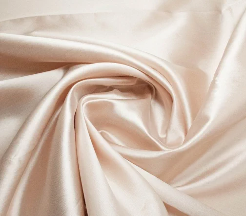 Ткань плательно-блузочная, цвет бежево-розовый, 6112230