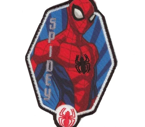 Термоаппликация "Человек-паук", 7,5 x 5,1 см, арт. 36546