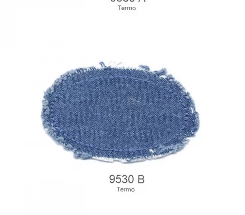 Термоаппликации Marbet заплатка джинсовая, 7,8 x 4,7 см, 3 шт., 569530