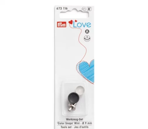 673116 Инструмент для установки кнопок Color Snaps Mini, Prym