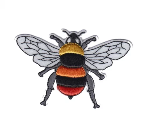 Термоаппликация "Пчела", 6,5 х 9,3 см, арт. 565080