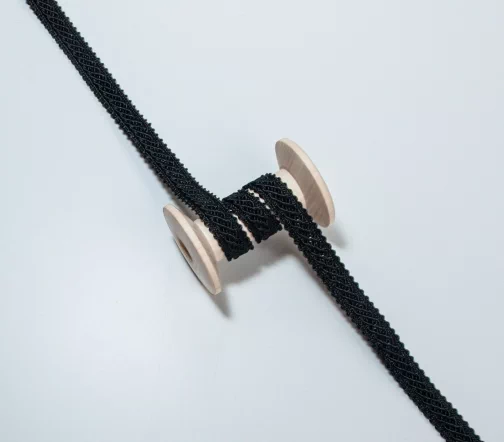 Тесьма PEGA интерьерная, 10 мм, цвет черный