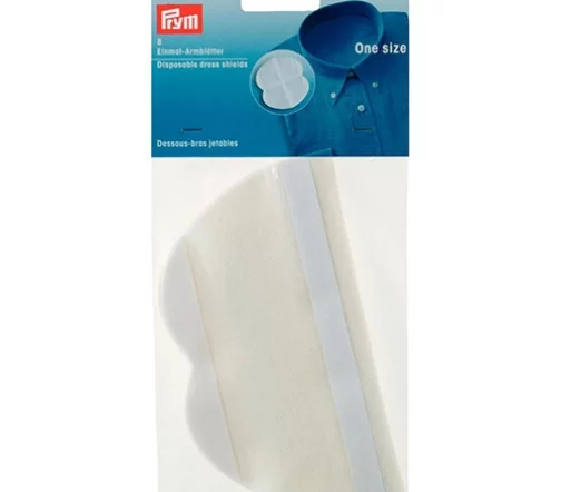 994295 Подмышечники одноразовые, самоклеящиеся, белый, упак./ 4 пары, Prym