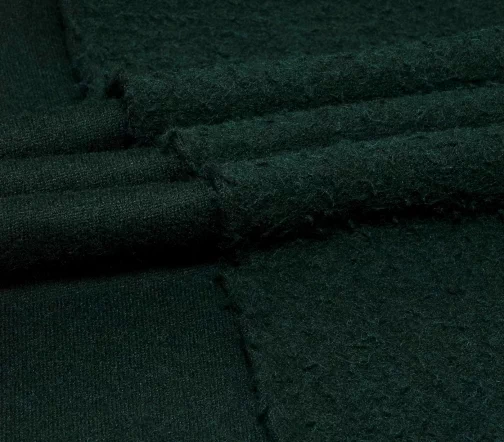 Шерсть пальтовая Casentino, цвет темно-зеленый, 58719