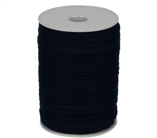 Шнур плоский, 15 мм, цвет синий, арт. ХБ-8515-3